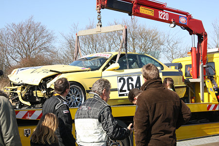 BMW M3 nach der Ankunft von der Nordschleife